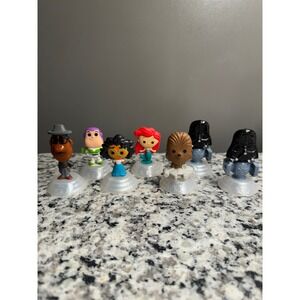 Disney Pixar Star Wars Marvel Mini‎ Figures Surprise  Lot